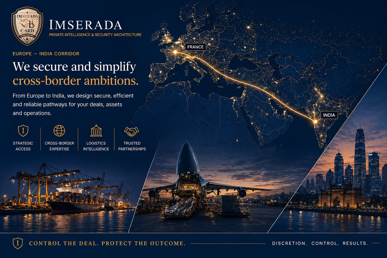 Europe-India Corridor - We secure and simplify cross-border ambitions